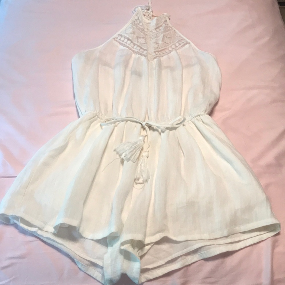 White Romper